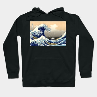 Hokusai - the great wave of kanagawa Japanese art Hoodie